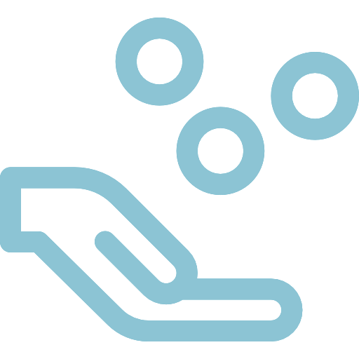 Moustiquaires prix attractif-main qui reçoit des pièces