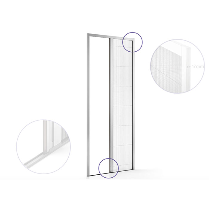 Moustiquaire plissée sur mesure fabrication suisse