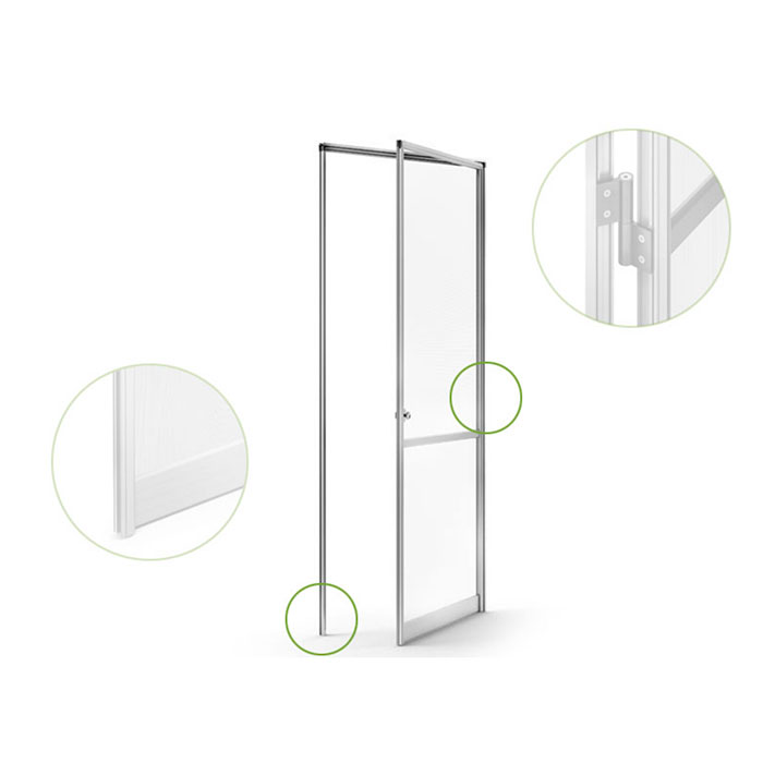 Moustiquaire porte battante sur mesure fabrication suisse